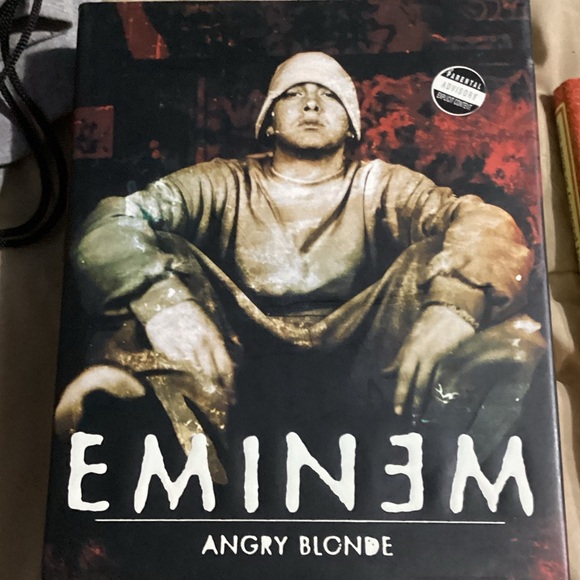 ReganBooks Other - Eminem Angry Blonde Album Artwork Hardcover Display